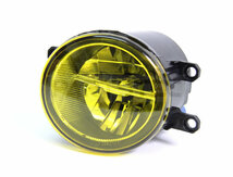 トヨタ C-HR ZYX10 NGX50 LED フォグ ランプ ユニット 左右セット H8 H11 H16 汎用 後付 社外品 黄色 イエロー BMW風 / 147-72_画像3