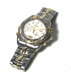 BULOVA ブローバ ビブラ millennia アラーム 時計 腕時計 ジャンク品 メンズ ビンテージ