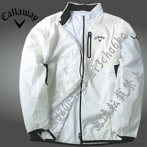 # новый товар [Callaway GOLF] Callaway Golf водоотталкивающий & стрейч полный Zip блузон #WH/LL