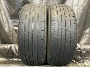 バリ溝 ブリヂストン 225/45R18 PLAYZ PX-RV2 2本セット 中古タイヤ 2021年製 225/45-18 クラウン プリウスα オデッセイ レヴォーグ