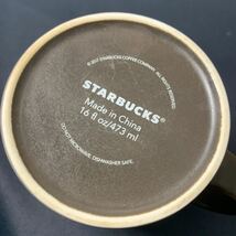 ★大阪/店舗受け取り可★STARBUCKS スターバックス マグカップ コップ 陶器 スタバ ブラック 約高さ10.5cm 直径9cm★_画像7