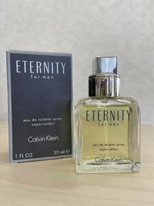 カルバンクライン エタニティ フォーメン EDT・SP 30ml 香水 ETERNITY FOR MEN CALVIN KLEIN 残量たっぷり定形外は350円　オードトワレ