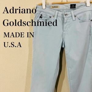 IK256 AG/Adriano Goldschmied エージー/アドリアーノゴールドシュミット コットン ストレートパンツ パンツ アメリカ製 Made in America