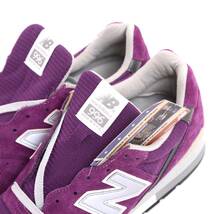 【未使用品】【29cm大きいサイズ】USA製 ニューバランス M996PU 29cm 紫 パープル NEW BALANCE MADE IN USA デッドストック_画像3