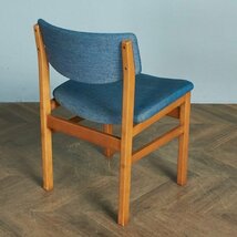 [67603]Meredew 英国 ヴィンテージ ダイニングチェア イギリス 北欧 スタイル メレデュー 椅子 ビンテージ ブナ シンプル 布張り 木製_画像3