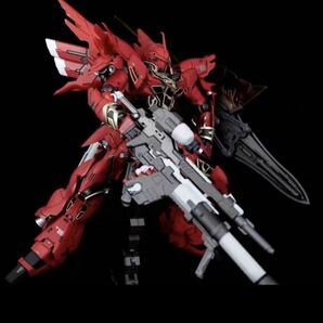 新品 再販 Devil Hunter MS-10S / CN-01 1/100 可動フィギュア 合金 完成品 非メタルビルド MSN-06S Sinanju シナンジュの画像1