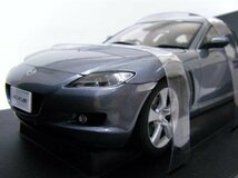 【未使用】◆◆ AUTO art 1:18 ◆◆ MAZDA RX-8 2003’ ( RH DRIVE ) ( TITANIUM GRAY ) ◆ オートアート75928 ◆ No9007_画像1