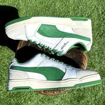 新品 29.5 PUMA SLIPSTREAM LO RETRO プーマ スリップストリーム ロー レトロ 384692 02 緑 グリーン スニーカー デッドストック メンズ_画像3