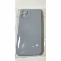 iPhone11 シリコンケース リードグレイ_画像10