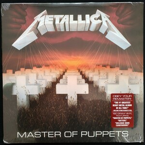 Новый неоткрытый LP Record Metallica Metallica Представитель Master Master of Puppets Remaster High Sound Edition Master of Papettz Metal Master