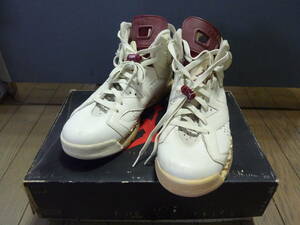 1991　original NIKE AIR JORDAN 6 US9.5 27.5cm ナイキ エアジョーダン6 ジョーダン6 オリジナル