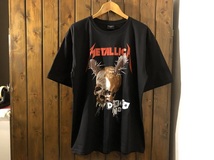 新品●メタリカ　DAMAGE INC　ジャスティンビーバー　着用　プリントTシャツ［XL］●へヴィメタル/ロックバンド/METALLICA_画像1