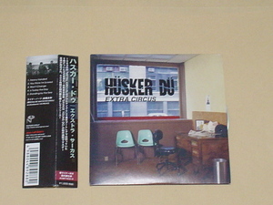HUSKER DU / EXTRA CIRCUS(美品,国内盤,限定紙ジャケ,Bob Mould,Greg Norton,Grant Hart,Metal Circus,1983年)