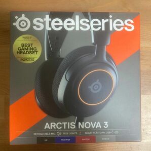 steelseries arctis nova 3 ゲーミングヘッドセット　スティールシリーズ　アークティス　ノヴァ
