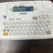 CASIO/カシオ NAME LAND ネームランド KL-P40 お名前シール 入学入園準備 コンパクト 動作確認済み_画像2