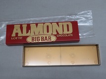 ●非売品 昭和レトロ ロッテ アーモンドビッグバー チョコレート ALMOND BIG BAR タウンケース＆ペンケース 3点セット 懸賞品 当時物●_画像8