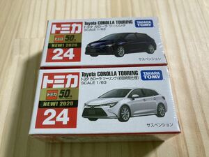 ☆新品 未開封 トミカ【トヨタ カローラ ツーリング Toyota COROLLA TOURING 2種 新車シール付】No.24☆