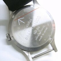 1円～★極上美品★Naval Watch ナバルウォッチ Mil.-06 自動巻き オートマチック ミリタリーウォッチ メンズ_画像7