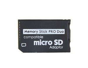  memory stick PRO Duo conversion adapter 32GB correspondence micro SD - MemoryStick PRO Duo SDHC/SDXC card correspondence! free shipping!