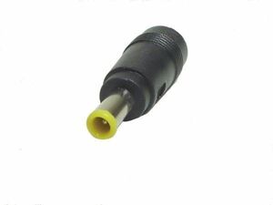DC plug conversion adaptor outer diameter 5.5mm / inside diameter 2.1mm = outer diameter 5.5mm / inside diameter 3.3mm central piller n equipped E044! free shipping!
