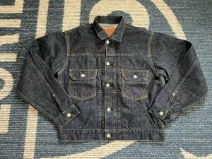 Levi's リーバイス 507 Gジャン 2nd サイズ40 復刻 BIGE 赤耳 デニムジャケット ジージャン 日本製 ヴィンテージ ビンテージ 濃紺