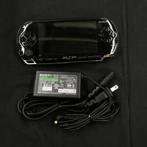 gw836 送料無料！バッテリーパック無し動作品 SONY PSP PSP-1000 Black プレイステーション・ポータブル メモリースティック32MB付き
