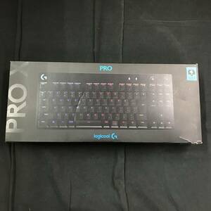 gx129 送料無料！動作品 ロジクールG PRO/Logicool G PRO メカニカル ゲーミング キーボード G-PKB-002 有線 ブラック