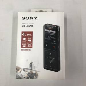 sx152 送料無料！動作品 SONY ICレコーダー ICD-UX570F ブラック