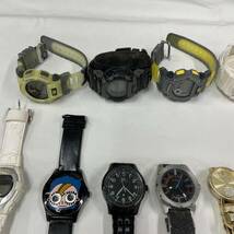 fw955 送料無料！ジャンク品 腕時計 時計 まとめ 19点セット CASIO G-SHOCK シチズン SEIKO Dior GUCCI MARCJACOBS 等_画像2