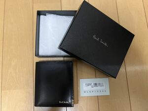 送料無料 ポールスミス Paul Smith マルチストライプタブ ミニ財布 メンズ ウォレット（未使用）