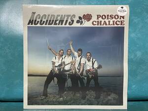 未使用 レア盤 スウェーデン パンク LP The Accidents / Poison Chalice Bootleg Booze Records BOOZE019 ロックンロール アクシデンツ 