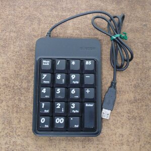 ky134/ELECOM USB対応 TK-UE2BHBK テンキーボード USBハブ付