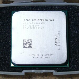 yb355【JUNK】AMD A10-6700T 2.5GHz Socket FM2 (AD670TYHA44HL)