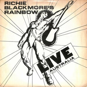 [B144]Richie Blackmore's Rainbow Live In Australia 2XLP RARE OOP Dio, Black Sabbath