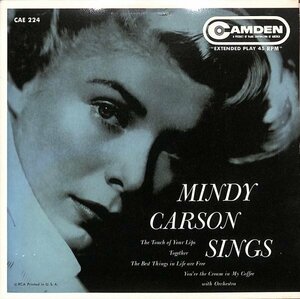 [A83] MINDY CARSON／MINDY CARSON SINGS ： 特典盤EP 7inch