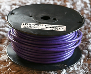  George L s гитара кабель GeorgeL's Ls 225 Purple продается куском 7m