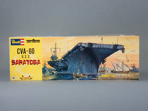 □レベル H385　CVA-60 U.S.S.サラトガ　1/540 プラモデル