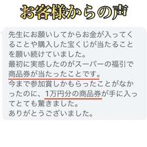 【初回限定】霊視鑑定　お金　金運　財運　開運　貯金　占い　宝くじ　借金　臨時収入_画像2