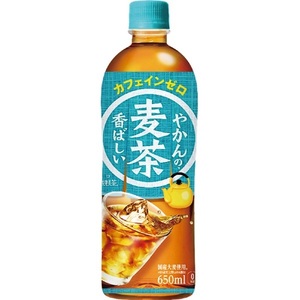 コカ・コーラ やかんの麦茶 from 爽健美茶 650ml × 24本 ペットボトル