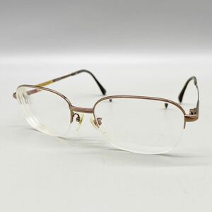 TWO-RING トゥーリング メガネ GX-5108 眼鏡 金属 フレーム ブラウン ボストン型 レトロ フルリム レンズ 度入り アイウェア 56□19-145