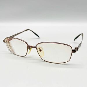 Grand Label グランドレーベル メガネ GL-5016 眼鏡 金属 フレーム ブラウン ボストン型 フルリム レンズ 度入り アイウェア 55□17-145