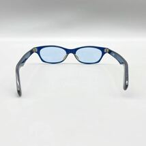BLAZE ブレイズ 023-5 メガネ 眼鏡 フレーム セルフレーム スクエア型 ブルー 青 レンズ カラー サングラス アイウェア 49□12-140 お洒落_画像5