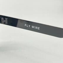 【美品】 BLACK FLYS ブラックフライズ FLYWIRE サングラス 眼鏡 レンズ 日本製 セルフレーム フレーム ブラック ケース付き ファッション_画像7