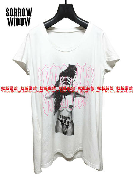 【送料無料】美品 Moonage Devilment Lady's SORROW WIDOW BIG-Tシャツ moon age devilmentムーンエイジデビルメントmad清春 ビッグTシャツ