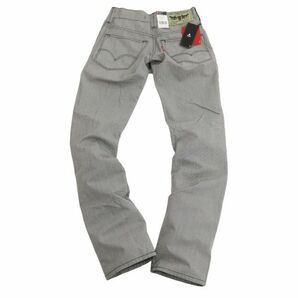 【新品 未使用】 Levi's 511 リーバイス EU511-0081 千鳥柄★ スリム ストレート パンツ Sz.28 メンズ グレー C4B00738_2#Rの画像5