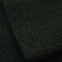 BLACK LABEL CRESTBRIDGE ブラックレーベル クレストブリッジ 刺繍★ 長袖 ポケット カットソー ロンTシャツ Sz.M メンズ 黒　C4T01403_2#E_画像4