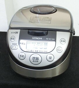 TS240229..　日立　RZ-BC10M　IHジャー炊飯器　5.5合炊き　シルバー　2020年製　ジャンク品