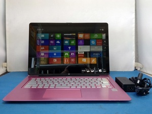 020112 VAIO SVF14N19DJP Pentium 3556U Mem4GB HDD1TB Win8