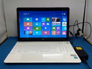 021504 LaVie LS150/M Celeron 1000M Mem4GB HDD750GB Win8 JUNK