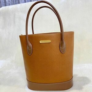 BURBERRY バーバリー トートバッグ ミニトート ハンドバッグ レザー 革